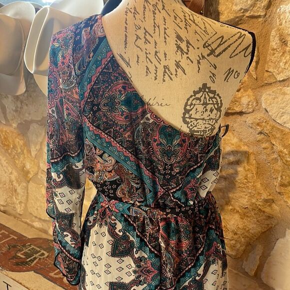 Speechless One Shoulder Mini Dress, Size Large - Picture 6 of 15